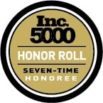 Seven-Time Honoree for Fastest Growing Private Companies